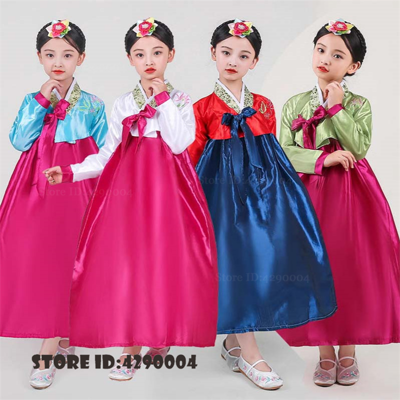Traditional Kids Hanbok Dress  - Korean Girls Lifestyle recension och pris