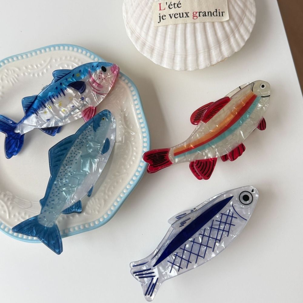 Hairpin Ocean Animal Hair Claw - Korean Girls Lifestyle recension och pris